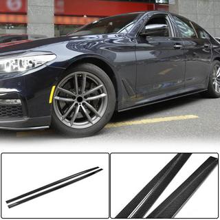 Nástavce bočních prahů V1 (pro M-Sport/M5, karbon) BMW řada 5 G30/G31 2017–2023 fotografie 2