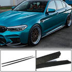 BMW řada 5 G30/G31 2017–2023 Prahové nástavce V2 (pro M-Sport/M5, karbon) fotografie 1
