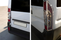 Peugeot Boxer 2006–2025 Kryty brzdových světel s ohybem (2 ks, plast) fotografie 1
