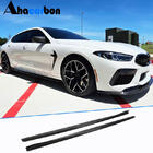 BMW řada 8 G14/G15/G16 2018– Prahové nástavce V1 (pro G16 M-Sport/F93 M8, karbon) fotografie 1