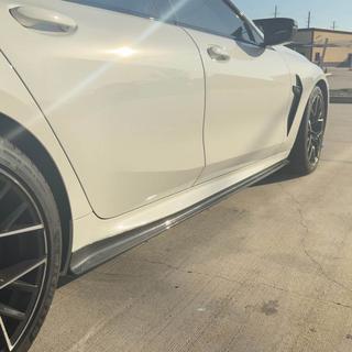Prahové nástavce V1 (pro G16 M-Sport/F93 M8, karbon) BMW řada 8 G14/G15/G16 2018– fotografie 4
