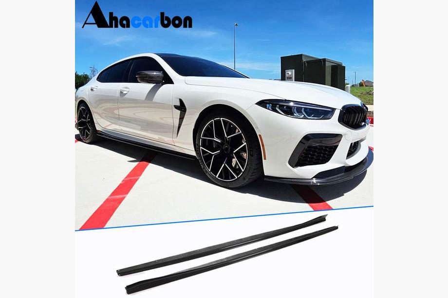 BMW řada 8 G14/G15/G16 2018– Prahové nástavce V1 (pro G16 M-Sport/F93 M8, karbon) Image