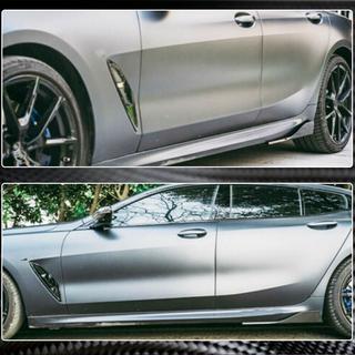 Karbonové nástavce prahů V2 (pro G16 M-Sport/F93 M8) BMW řada 8 G14/G15/G16 2018– fotografie 4