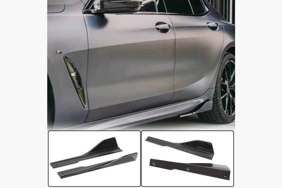 BMW řada 8 G14/G15/G16 2018– Karbonové nástavce prahů V2 (pro G16 M-Sport/F93 M8) Image