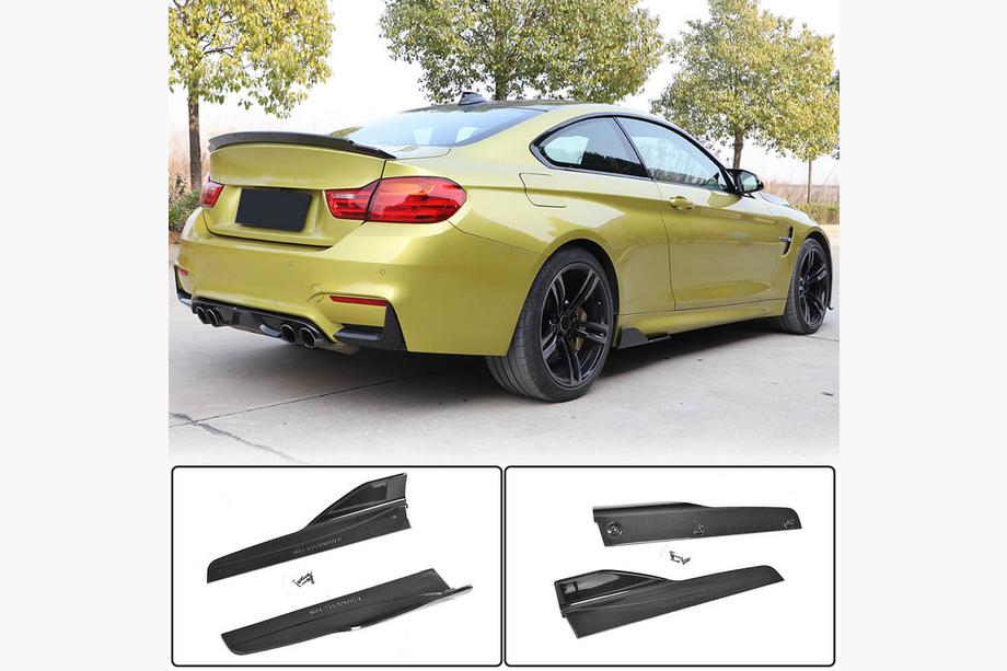 BMW řada 3 F30/F31 2012–2019 Nástavce prahů V3 (pro prahy M3, karbon) Image