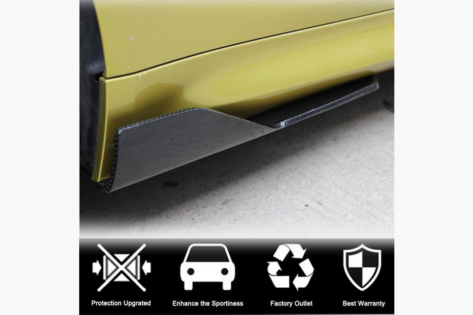 BMW řada 4 F32/F33/F36 2012–2020 Karbonové prahové nástavce V4 (pro F82/F83) Fotografie 3