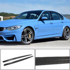 BMW řada 3 F30/F31 2012–2019 Prahové nástavce V1 (pro prahy M3, karbon) fotografie 1