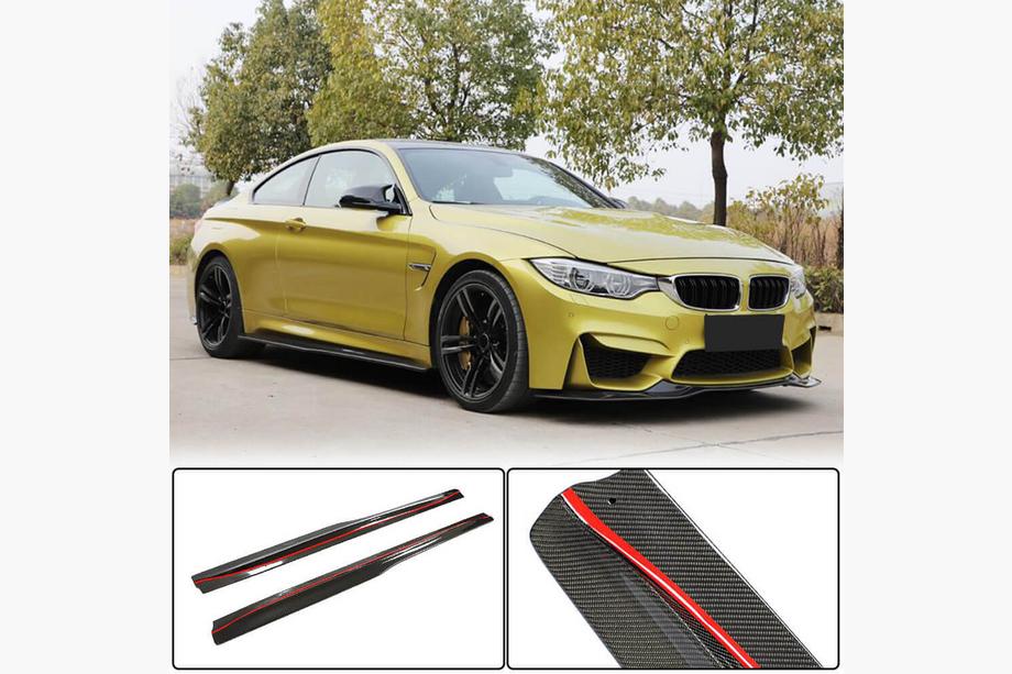 BMW řada 4 F32/F33/F36 2012–2020 Prahové nástavce FRP V4 (pro F82) Image