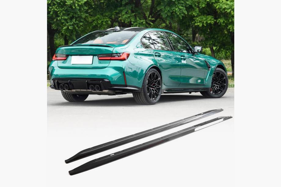 BMW řada 3 G20/G21 2018– Prahové nástavce V3 (pro G80, karbon) Image