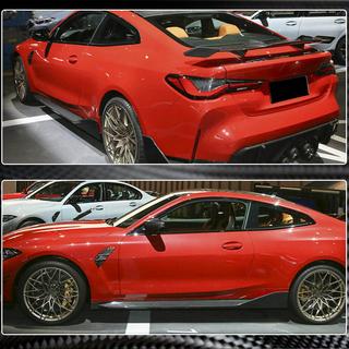 Prahové nástavce V2 (pro G82/G83, karbon) BMW řada 4 G22/23/26 2020– fotografie 4