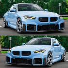 BMW řada 2 G42 2021– ABS nástavce prahů V4 (pro G87) fotografie 2