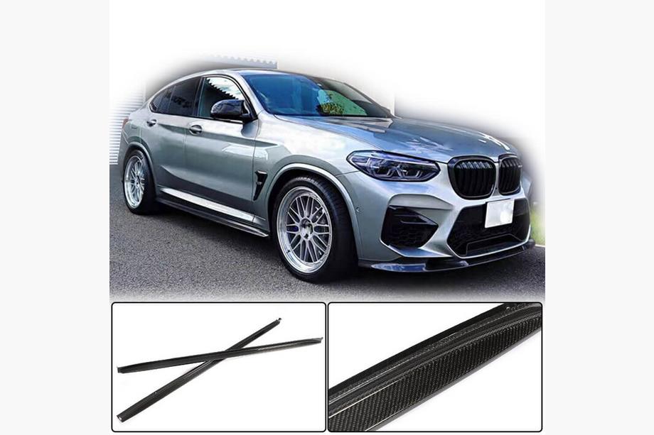BMW X3 G01 2018– Carbonové kryty prahů V2 (pro F97/G01 M-Sport 2019-2021) Fotografie 2
