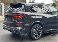 BMW X5 G05 2019–2026 Nástavce prahů V3 (černý lesk) fotografie 3