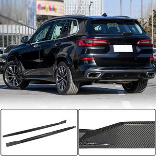 Karbonové prahové nástavce Carbon V2 (pravý karbon) BMW X5 G05 2019–2026 fotografie 1