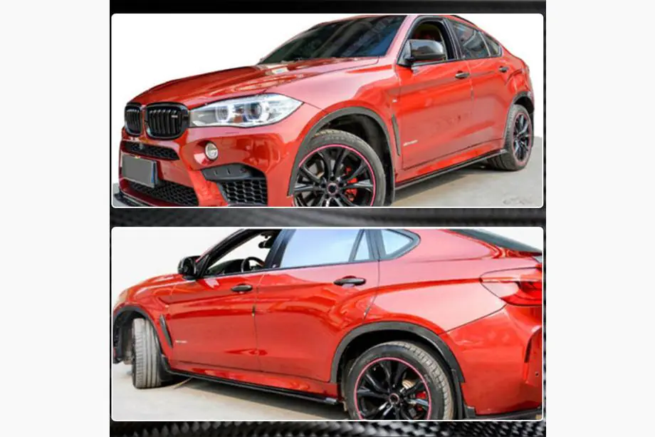 BMW X5 F15 2013–2018 Nástavce prahů (pro F85, karbon) Fotografie 4