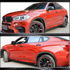 BMW X6 F16 2014–2019 Nástavce prahů (pro F86, karbon) fotografie 4