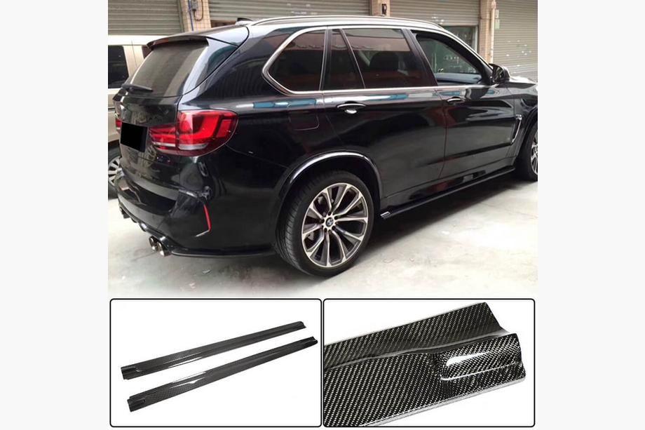 BMW X6 F16 2014–2019 Nástavce prahů (pro F86, karbon) Image