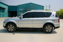 SsangYong Rexton I 2001–2017 Vnější ozdobné lišty oken (4 ks, nerez) OmsaLine – italská nerezová ocel fotografie 3