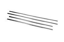 SsangYong Rexton I 2001–2017 Vnější ozdobné lišty oken (4 ks, nerez) OmsaLine – italská nerezová ocel fotografie 4