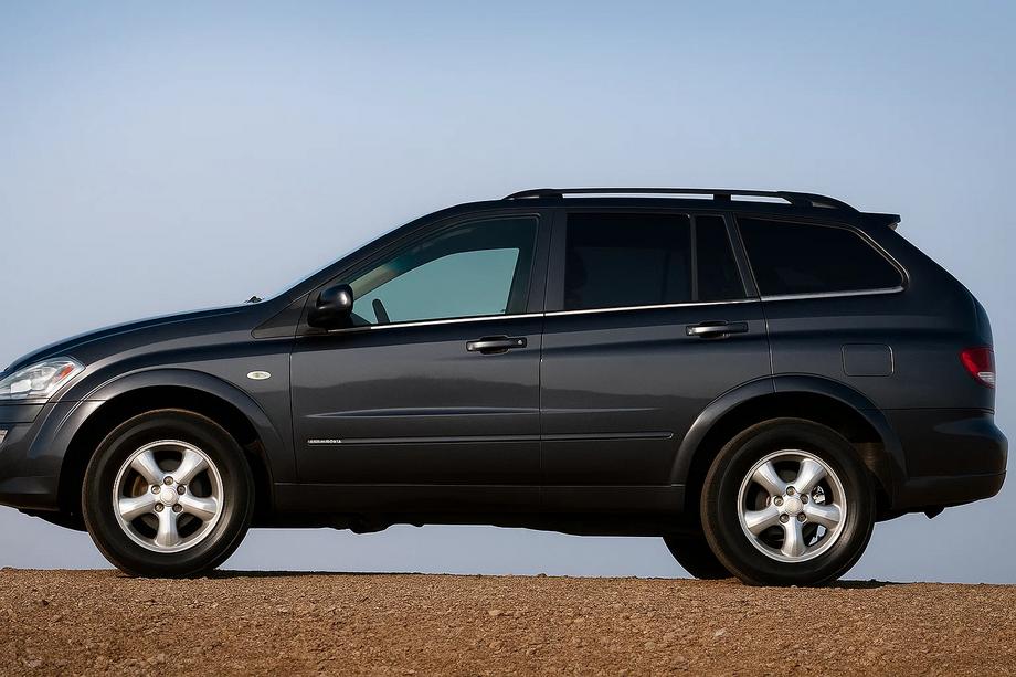 SsangYong Kyron 2005–2014 Vnější okenní lišty (6 ks, nerez) Image