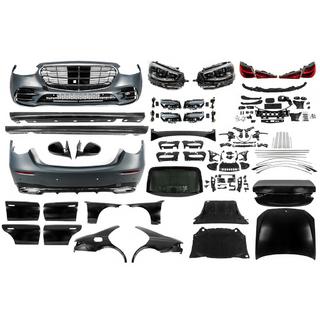 Kompletní restylingový kit pro W223 AMG Line (včetně dveřních klik a vložek) fotografie 1