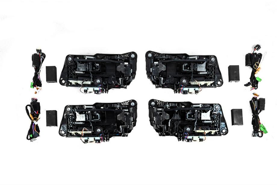 Mercedes S-class W221 2005–2013 Kompletní restylingový kit pro W223 AMG Line (včetně dveřních klik a vložek) Fotografie 24