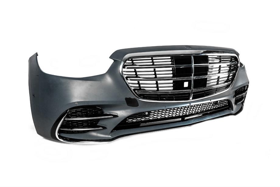 Mercedes S-class W221 2005–2013 Kompletní restylingový kit pro W223 AMG Line (včetně dveřních klik a vložek) Fotografie 65