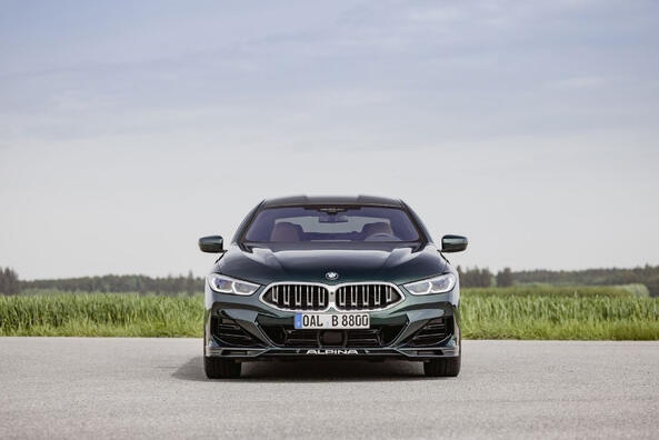 Recenze čtyřdveřového sportovního kupé Alpina B8 Gran Coupe