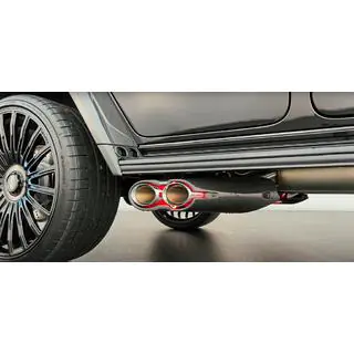 Koncovky výfuku BRB Carbon (2 ks) Mercedes třída G W465 2025– fotografie 3