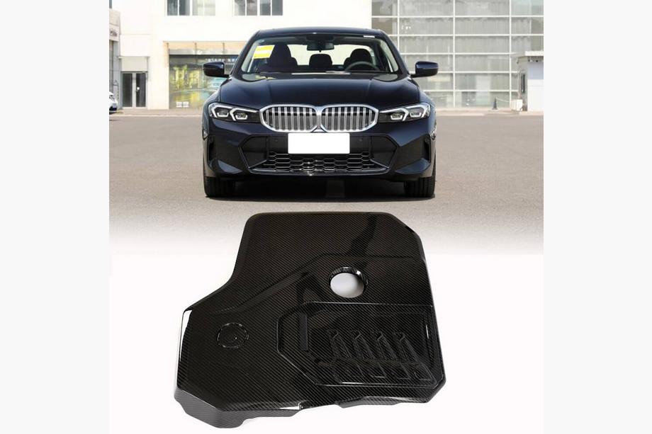 BMW řada 5 G30/G31 2017–2023 Kryt motoru – suchý karbon (2021-2023) Image
