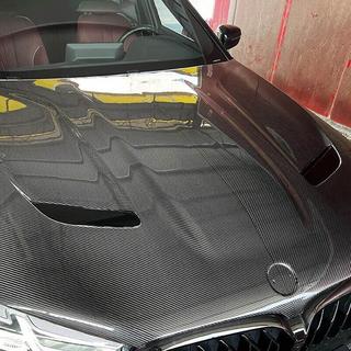 Kapota motoru (styl F90, karbon) BMW řada 5 G30/G31 2017–2023 fotografie 3