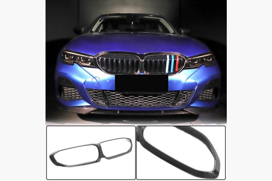 BMW řada 3 G20/G21 2018– Rámeček masky chladiče (2018-2022, karbon) Image