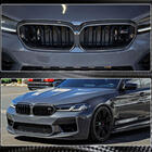 BMW řada 5 G30/G31 2017–2023 Rámeček masky chladiče (2021-2023, karbon) fotografie 4