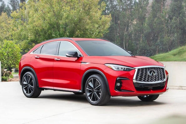 Recenze prémiového crossoveru Infiniti QX55