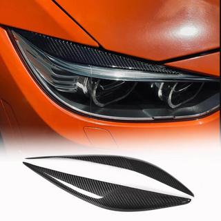 Mračítka na světlomety V1 (pro F30, karbon) BMW řada 3 F30/F31 2012–2019 fotografie 1