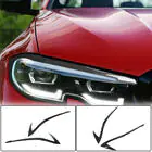 BMW řada 3 G20/G21 2018– Mračítka na světlomety (2018-2022, karbon) fotografie 1