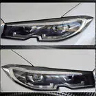 BMW řada 3 G20/G21 2018– Mračítka na světlomety (2018-2022, karbon) fotografie 4