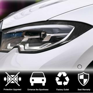 Mračítka na světlomety (2018-2022, karbon) BMW řada 3 G20/G21 2018– fotografie 3