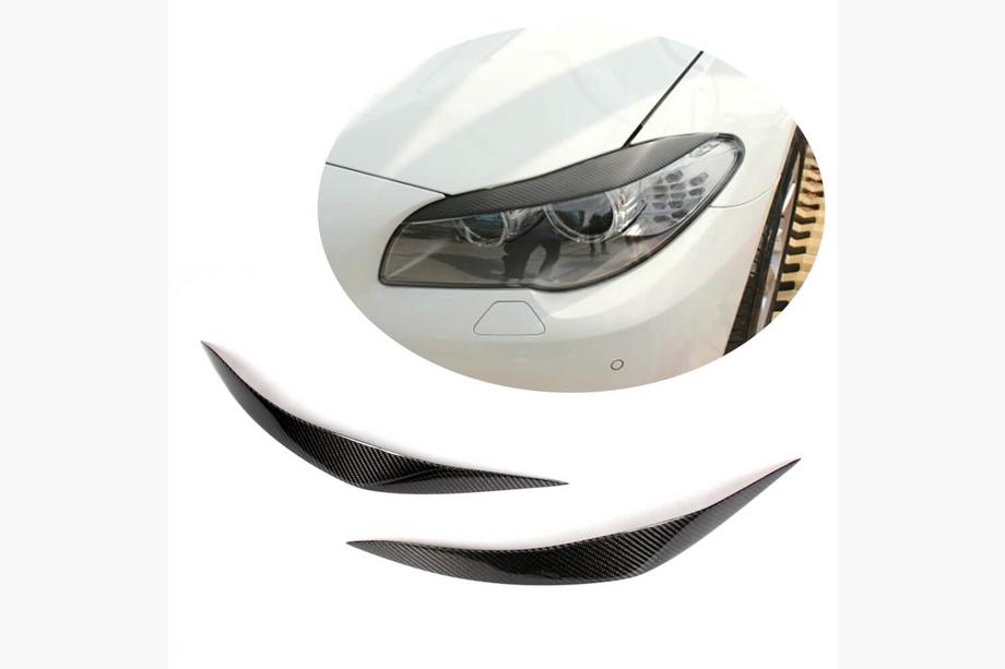 BMW řada 5 F10/F11 2010–2016 Mračítka na světlomety (2010-2013, karbon) Image