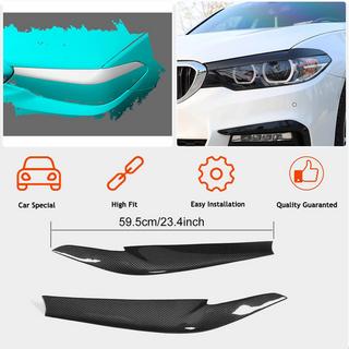 Mračítka na světlomety Suchý karbon (2017-2020) BMW řada 5 G30/G31 2017–2023 fotografie 2