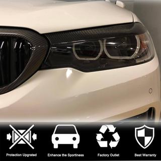 Mračítka na světlomety Suchý karbon (2017-2020) BMW řada 5 G30/G31 2017–2023 fotografie 3