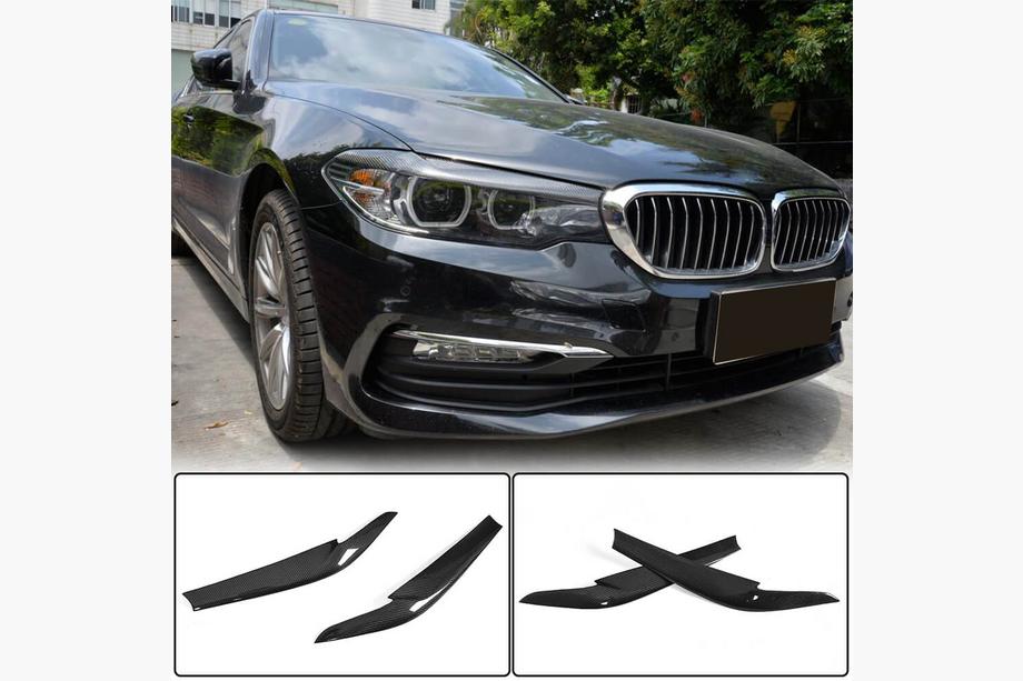 BMW řada 5 G30/G31 2017–2023 Mračítka na světlomety Suchý karbon (2017-2020) Image