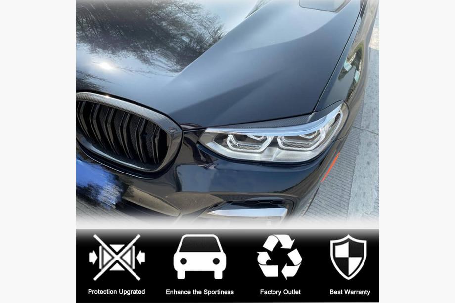 BMW X3 G01 2018– Mračítka na světlomety FRP V2 Fotografie 3