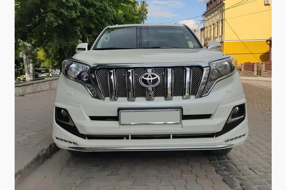 Toyota Land Cruiser Prado 150 2009–2023 Nástavce předního a zadního nárazníku Luxury (2013-2017) Černá barva Image