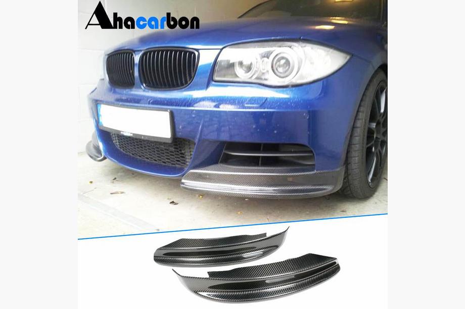 BMW řada 1 E81/E82/E87/E88 2004–2011 Karbonové flapy na přední nárazník (pro E82/E88 M-Sport) Image