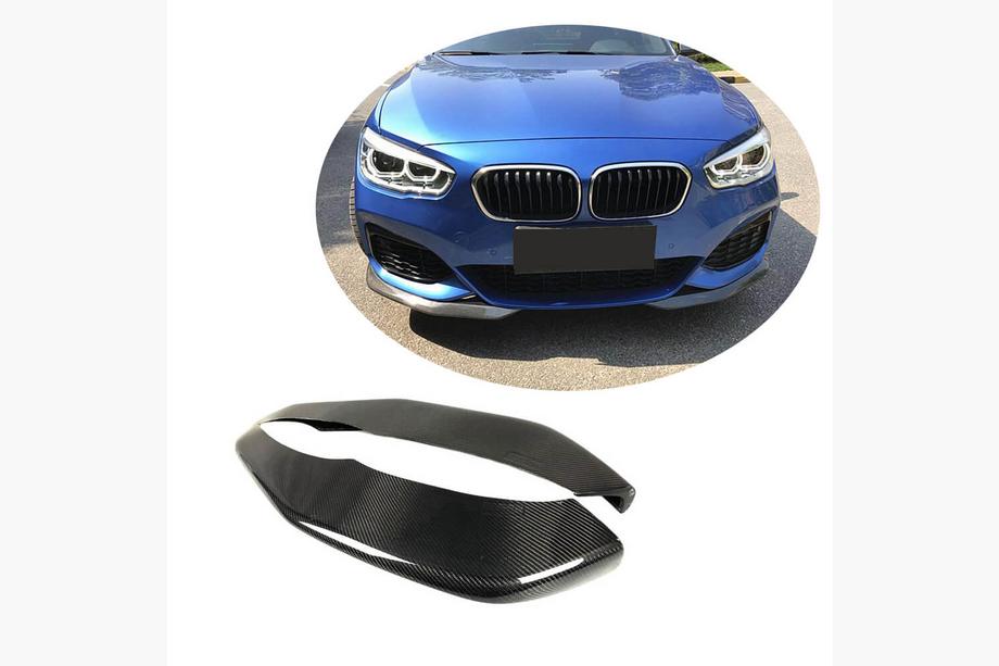 BMW řada 1 F20/F21 2011–2019 Nástavce předního nárazníku Flap (pro M-Sport 2015-2019, karbon) Image