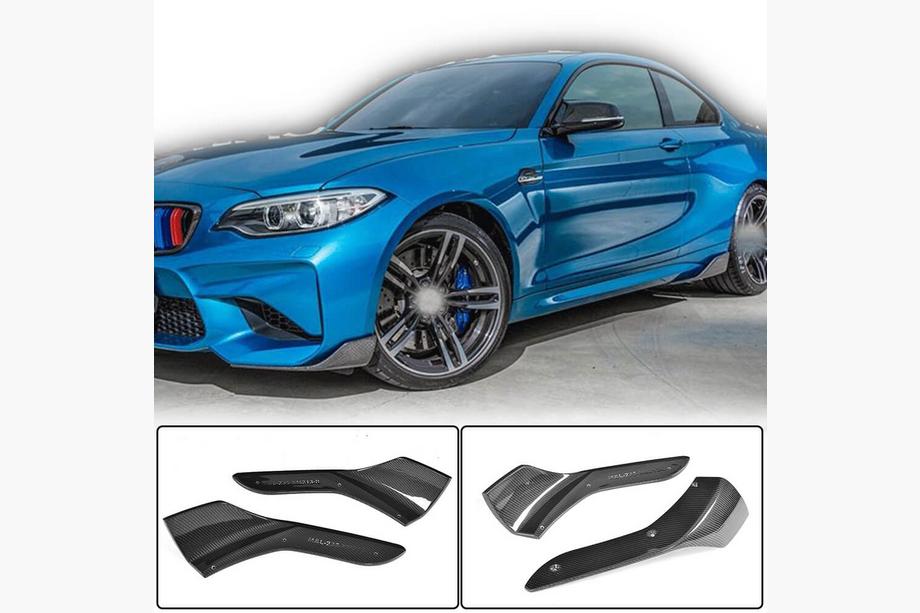 BMW řady 2 F22/F23 2014–2021 Přední lip nástavce nárazníku Flap (pro F87 M2/M2C, karbon) Image