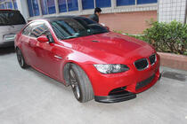 BMW řady 3 E90/E91 2005–2011 Nástavce na přední nárazník Flap (pro E90 2008-2011 Base, karbon) fotografie 2