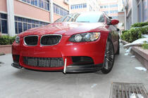 BMW řady 3 E90/E91 2005–2011 Nástavce na přední nárazník Flap (pro E90 2008-2011 Base, karbon) fotografie 3