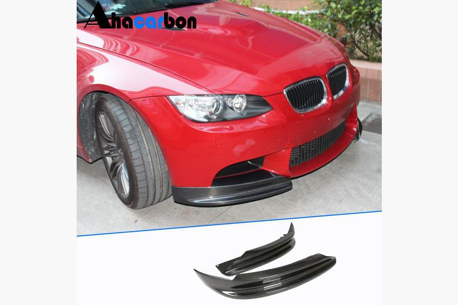 BMW řady 3 E90/E91 2005–2011 Nástavce na přední nárazník Flap (pro E90 2008-2011 Base, karbon) Image